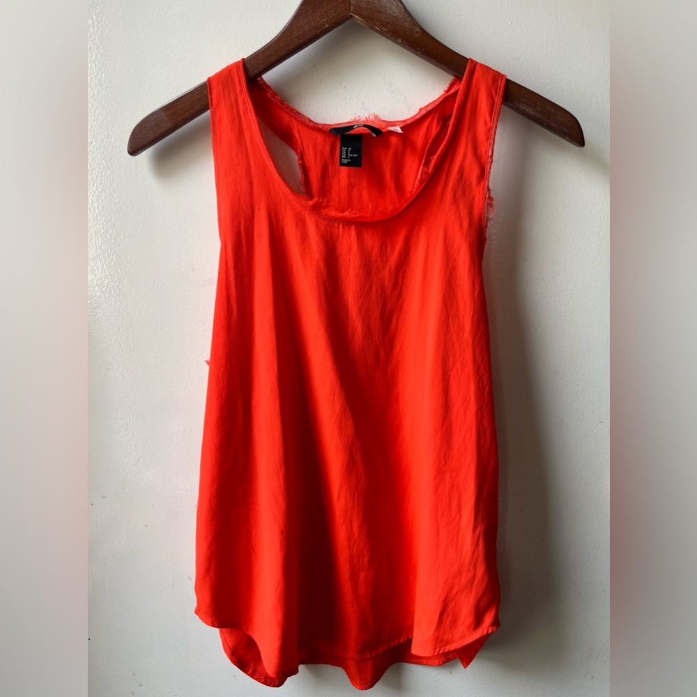 3/$25 H&M orange sleeveless top. Size small